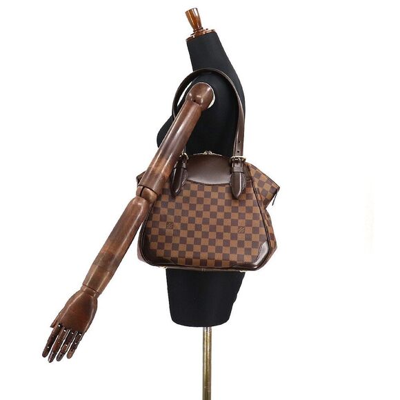 Louis Vuitton Damier Verona MM Shoulder Bag Ebene - Picture 9 of 9